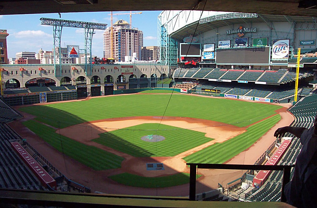 Minute Maid Park, MLB's Second Retractable-Roof-Ballpark